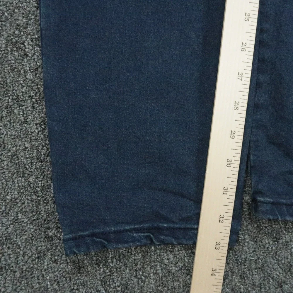 BYLT Jeans Mens 34x33 Blue Tech Denim Everyday Straight Zip Pocket Stretch